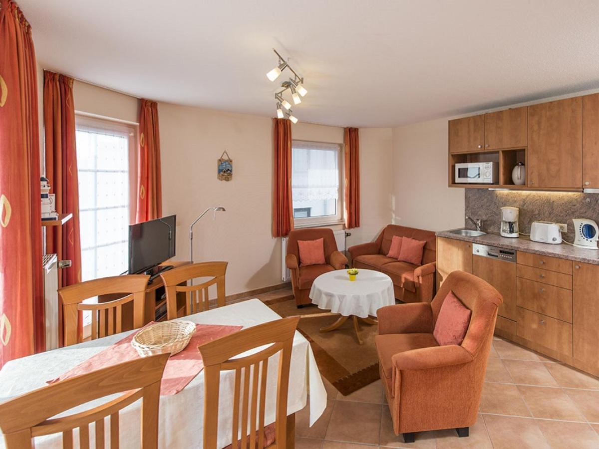 Haus Duenenglueck Whg. 23, Teilseesicht Cuxhaven Exteriör bild